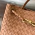 Bottega Veneta Women’s Medium Andiamo Handbag 766016Caramel