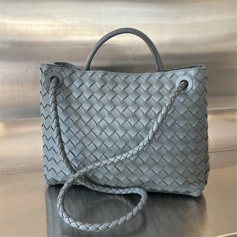 Bottega Veneta Women’s Medium Andiamo Handbag 766016Slate