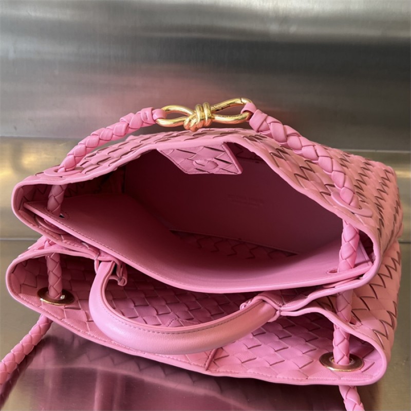 Bottega Veneta Women’s Medium Andiamo Handbag 766016Pink