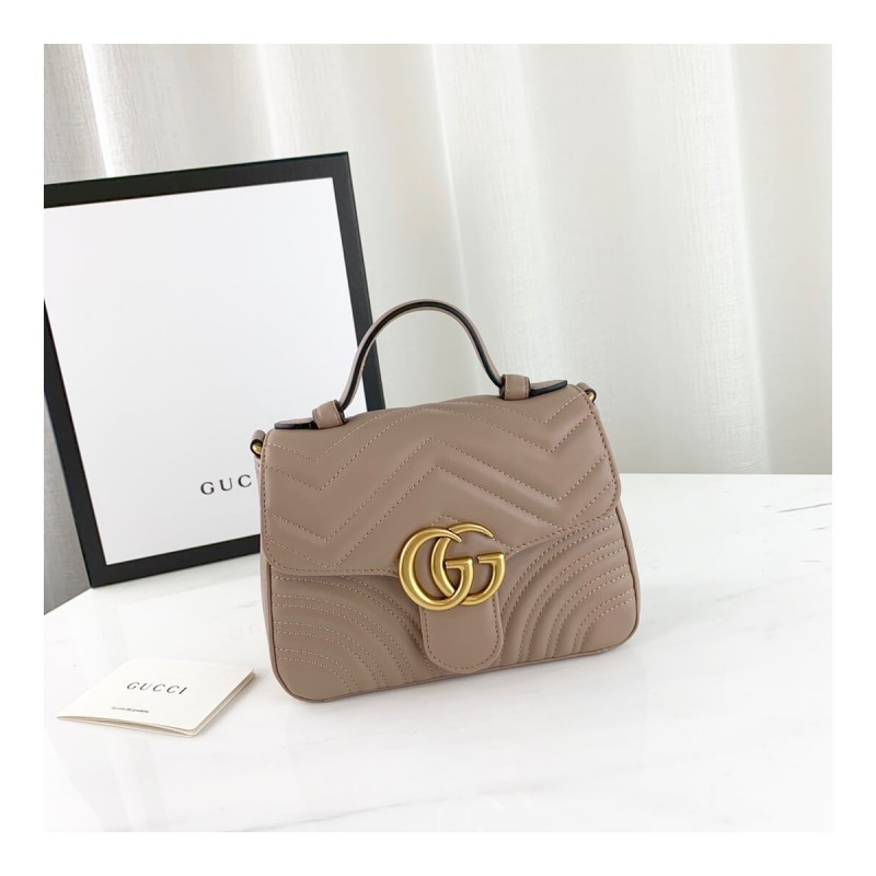 Gucci GG Marmont Mini Top Handle Bag 547260