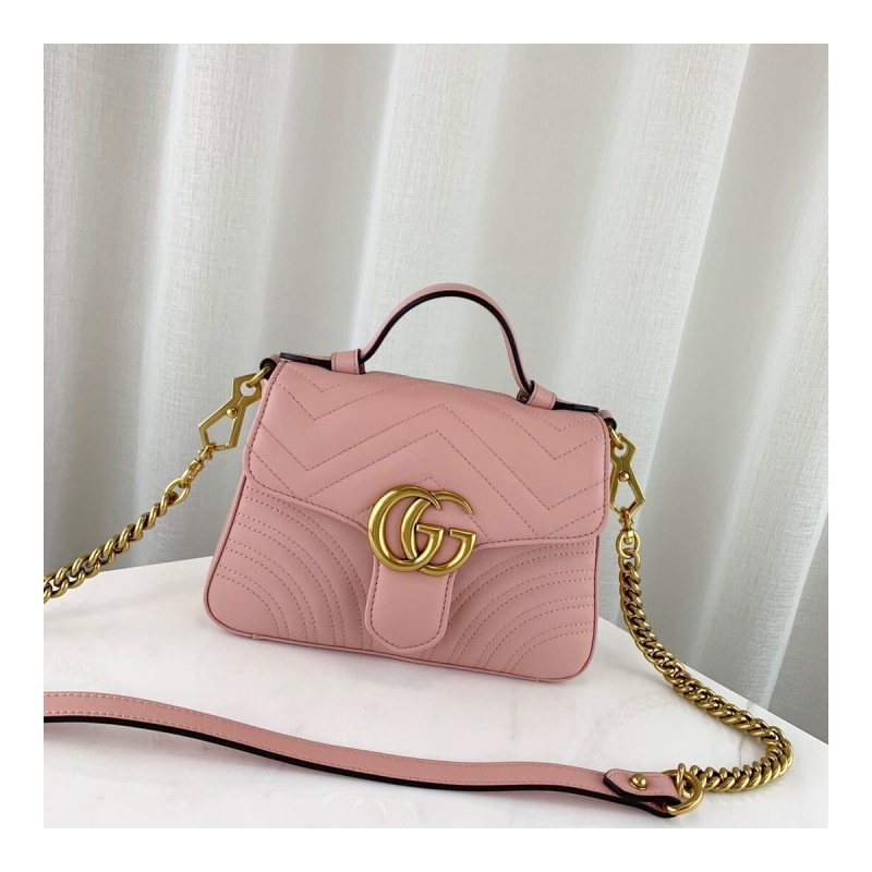 Gucci GG Marmont Mini Top Handle Bag 547260