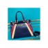 Gucci Zumi Smooth Leather  With Stripes Small Top Handle Bag 569712