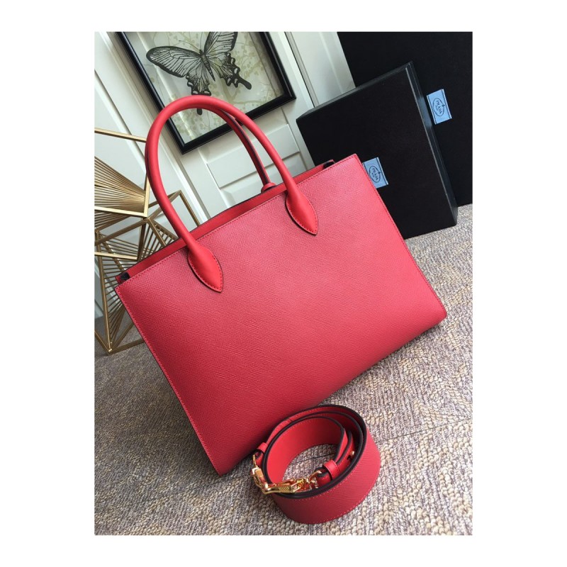 Prada Saffiano Leather Bibliothèque Bag PR153