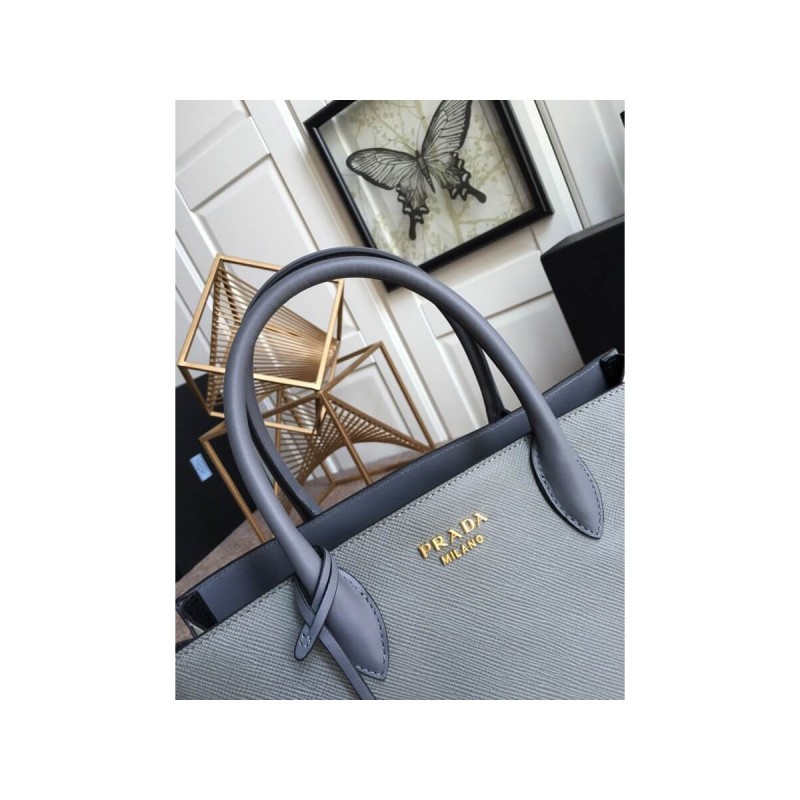 Prada Saffiano Leather Bibliothèque Bag PR153