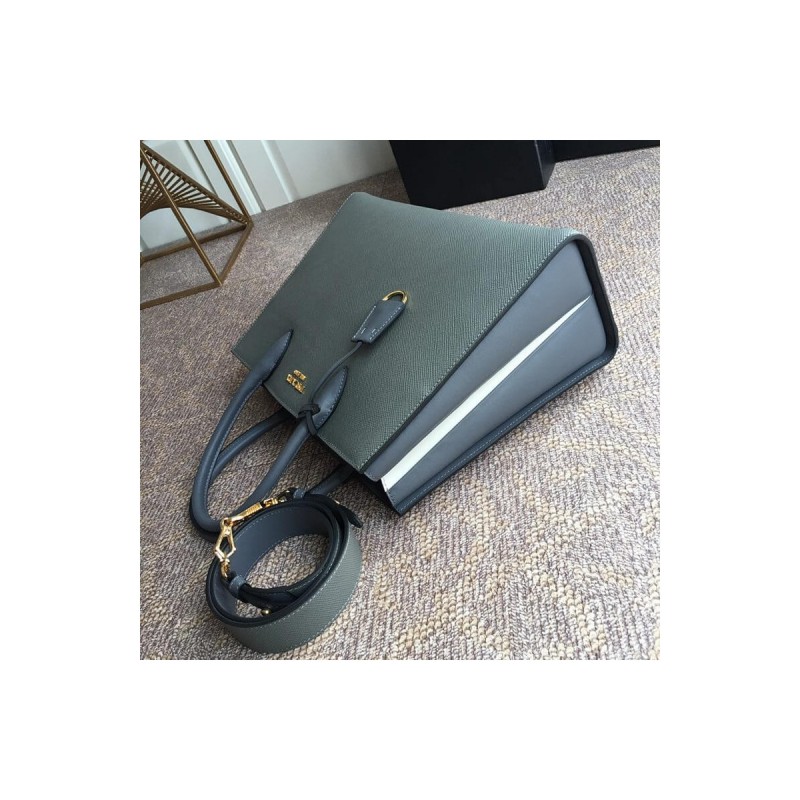 Prada Saffiano Leather Bibliothèque Bag PR153