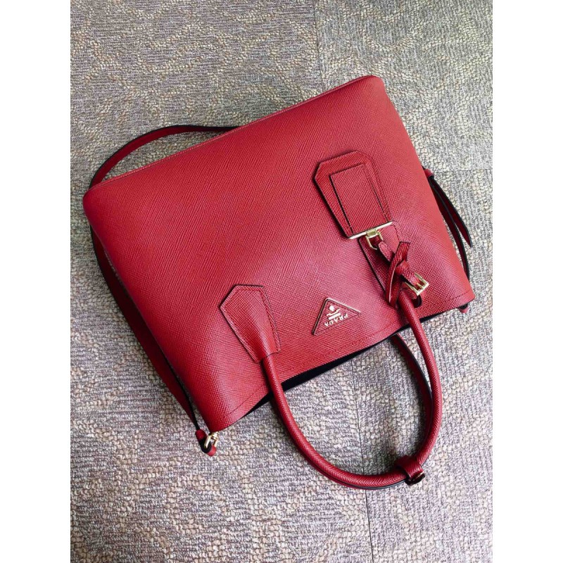 Prada Saffiano Leather Double Bag 1BG775