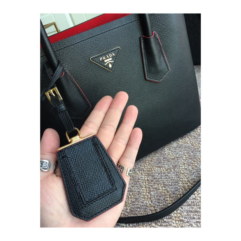 Prada Saffiano Leather Double Bag 1BG775