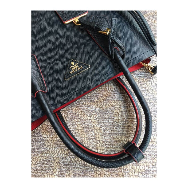 Prada Saffiano Leather Double Bag 1BG775