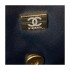 Chanel Mini Flap Bag With Top Handle AS2431 in Iridescent Lambskin