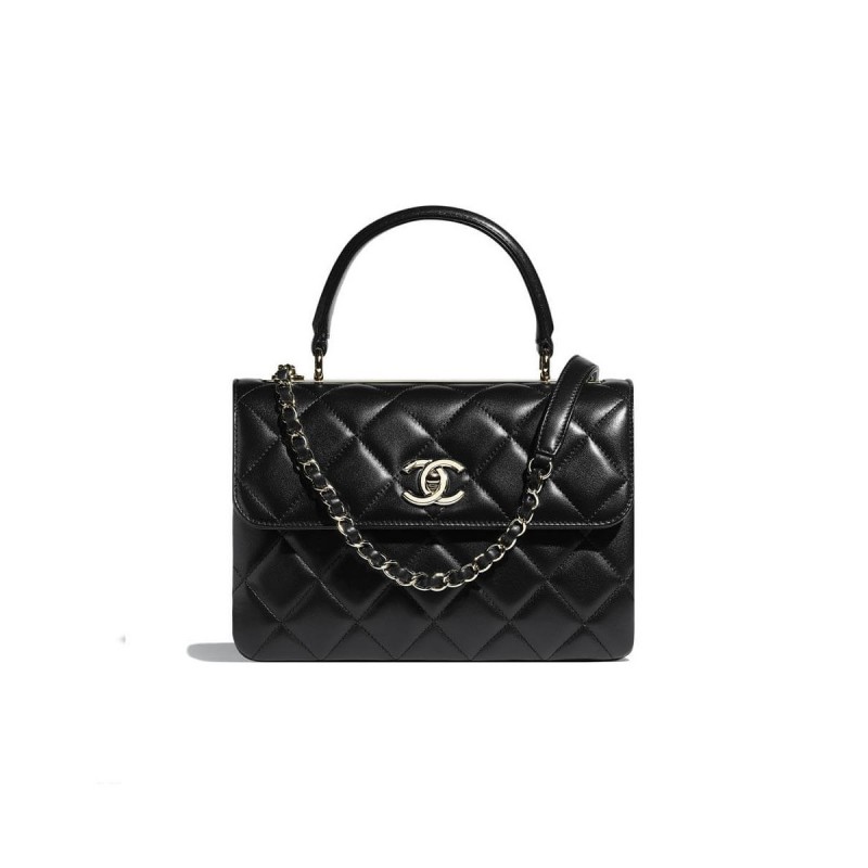 Chanel Small Flap Bag With Top Handle A92236