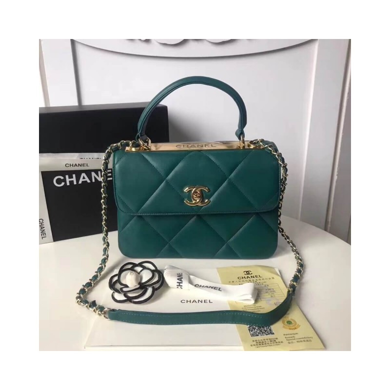 Chanel Small Flap Bag With Top Handle A92236