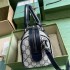Gucci Ophidia GG mini top handle bag in beige and blue canvas 772053 96IWN 4076