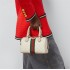 Gucci Ophidia GG mini top handle bag in beige and white canvas 772053 UULAG 9682
