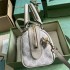 Gucci Ophidia GG mini top handle bag in beige and white canvas 772053 UULAG 9682