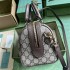 Gucci Ophidia GG small top handle bag in beige and blue canvas 772061 96IWG 8745