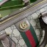 Gucci Ophidia GG medium top handle bag in Beige and ebony GG Supreme canvas 772065 96IWG 8745