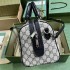 Gucci Ophidia GG medium top handle bag in Beige and blue GG Supreme canvas 772065 96IWN 4076