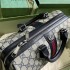 Gucci Ophidia GG medium top handle bag in Beige and blue GG Supreme canvas 772065 96IWN 4076