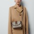 Gucci Ophidia GG mini shoulder bag in beige and ebony GG Supreme 772239 FACUJ 8745