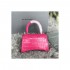 Balenciaga Hourglass XS Croc-Effect Leather Tote