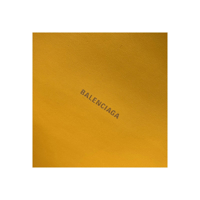 Balenciaga Hourglass XS Shiny Box Calfskin Tote