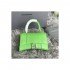 Balenciaga Hourglass XS Textured-Leather Tote