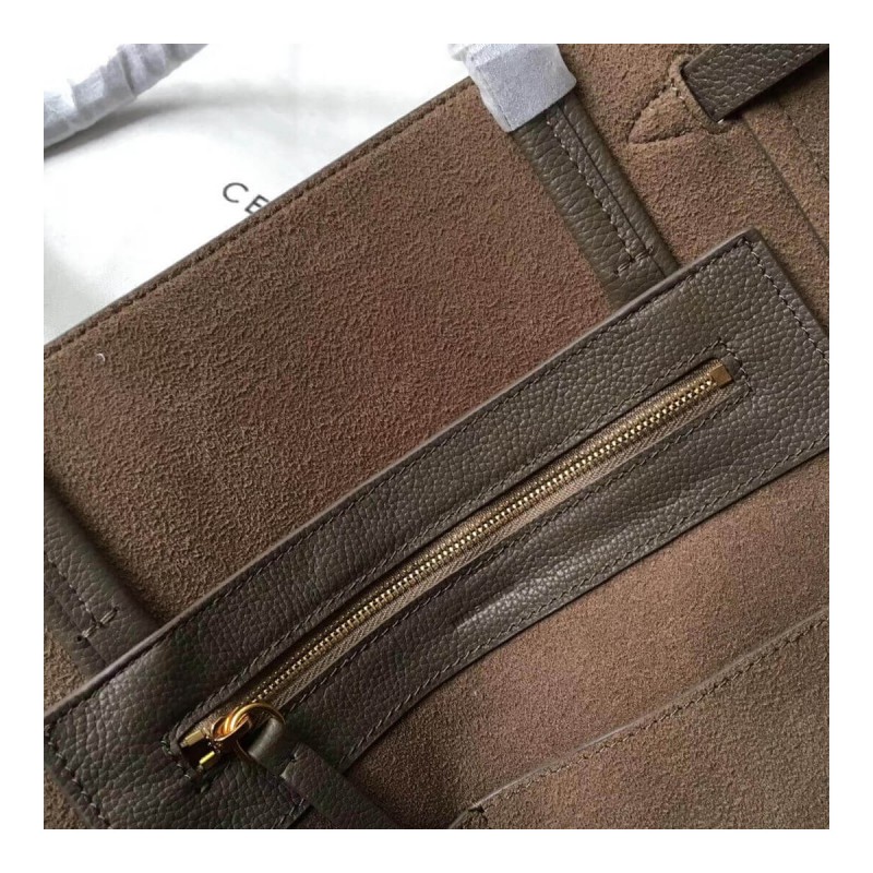 Celine Small Cabas Phantom In Soft Grained Calfskin 189023