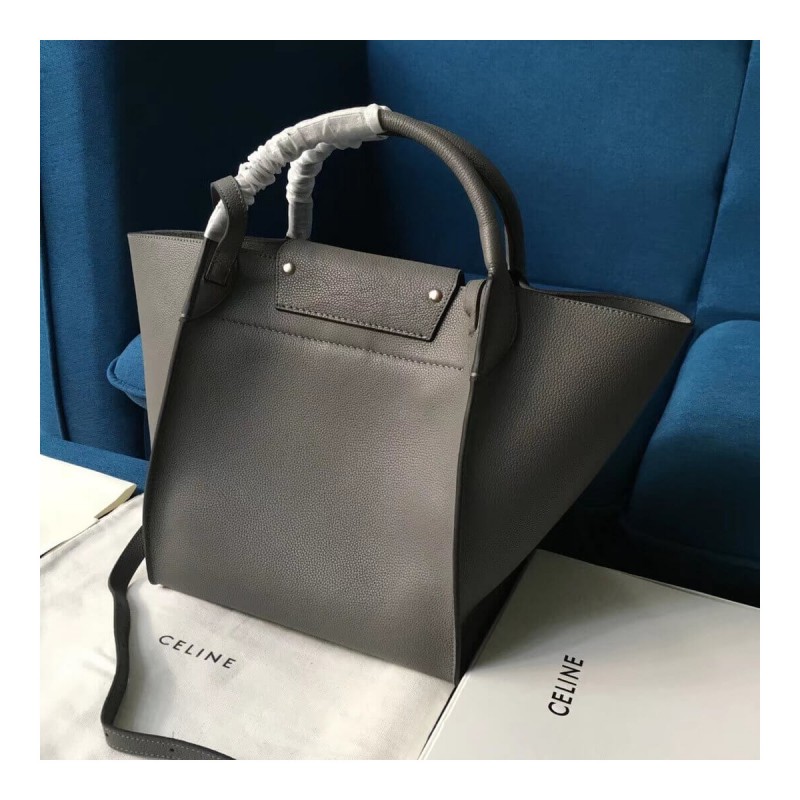 Celine Small Big Bag With Long Strap In Supple Grained Calfskin 189313