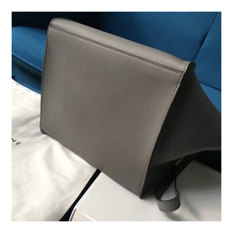 Celine Small Big Bag With Long Strap In Supple Grained Calfskin 189313