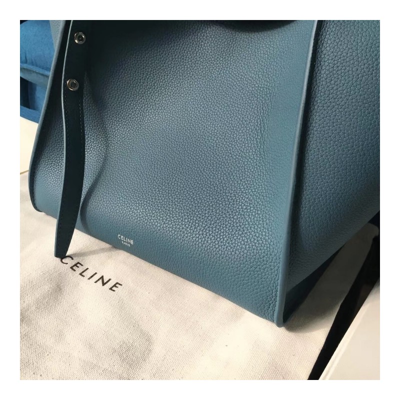 Celine Small Big Bag With Long Strap In Supple Grained Calfskin 189313