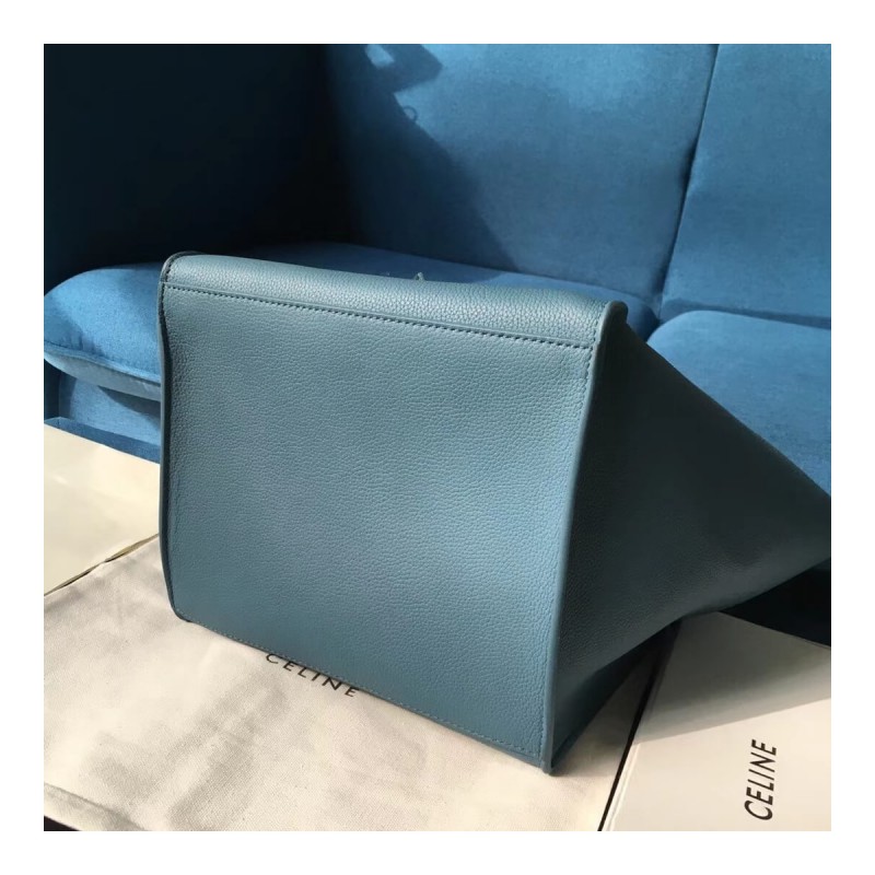 Celine Small Big Bag With Long Strap In Supple Grained Calfskin 189313