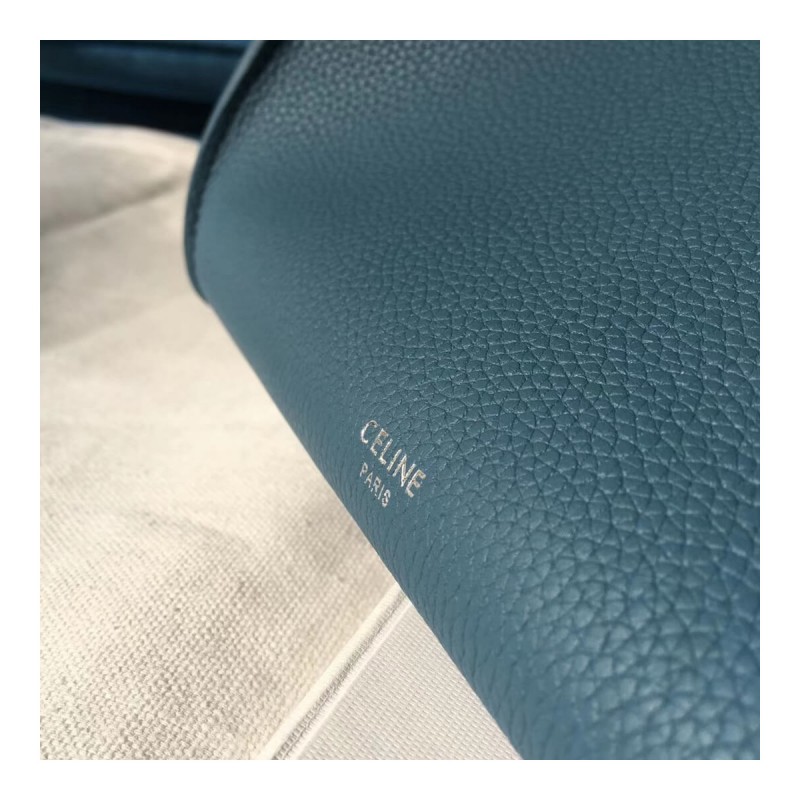 Celine Small Big Bag With Long Strap In Supple Grained Calfskin 189313