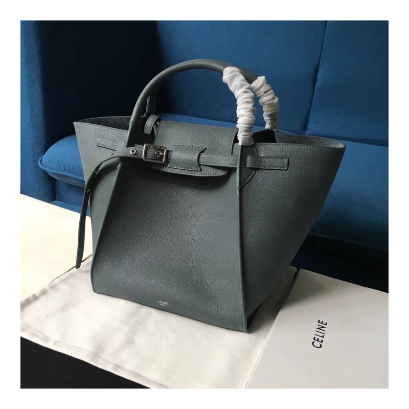 Celine Small Big Bag With Long Strap In Supple Grained Calfskin 189313