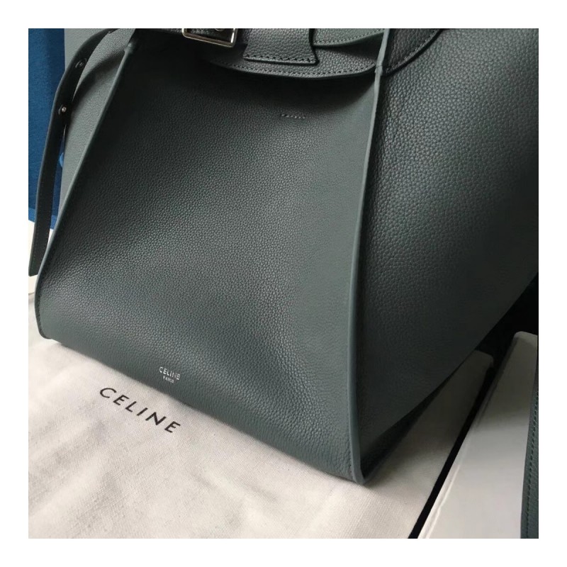 Celine Small Big Bag With Long Strap In Supple Grained Calfskin 189313