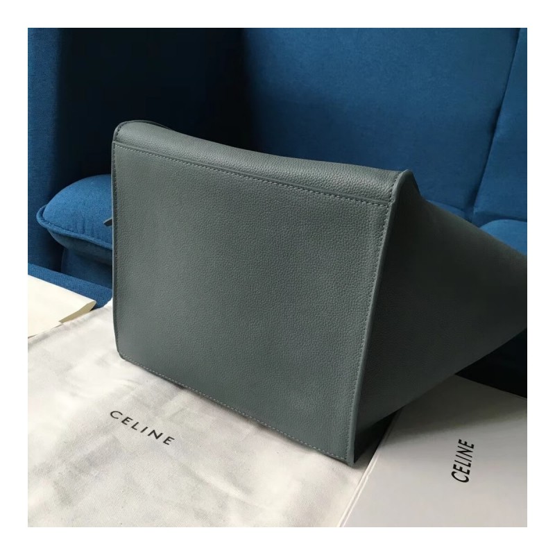 Celine Small Big Bag With Long Strap In Supple Grained Calfskin 189313