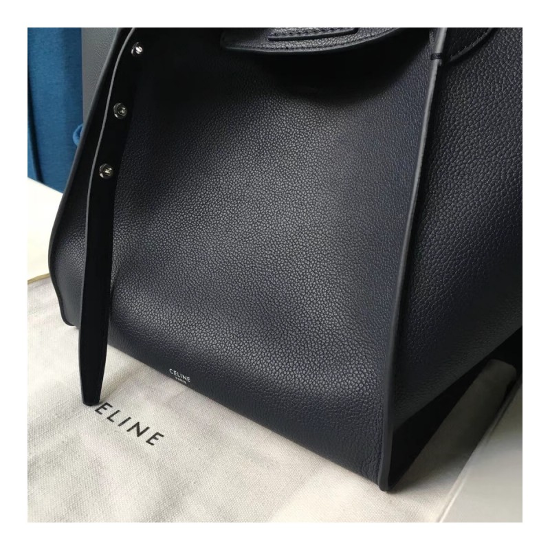 Celine Small Big Bag With Long Strap In Supple Grained Calfskin 189313