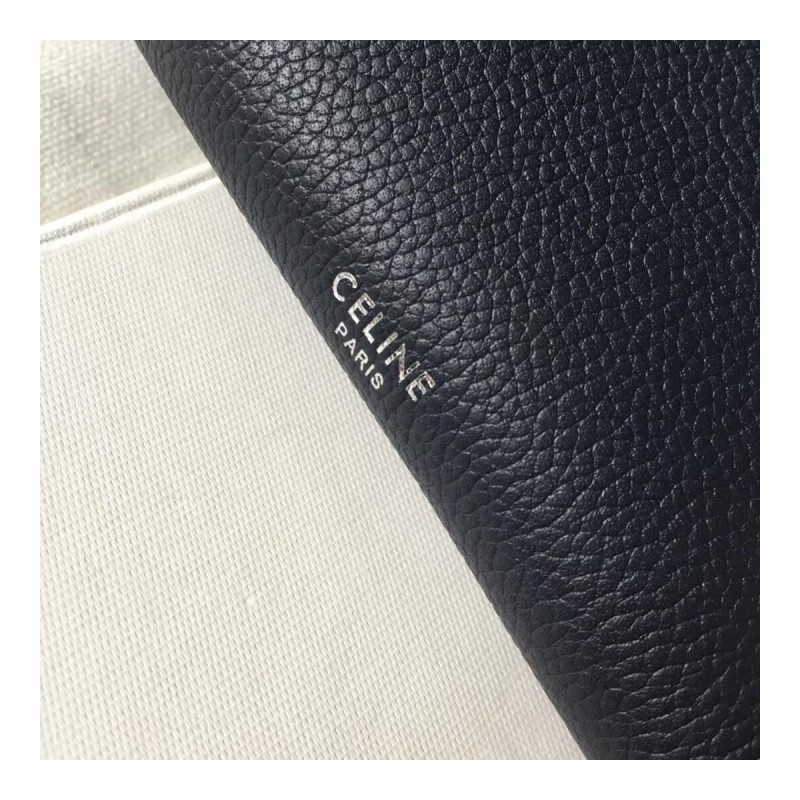 Celine Small Big Bag With Long Strap In Supple Grained Calfskin 189313