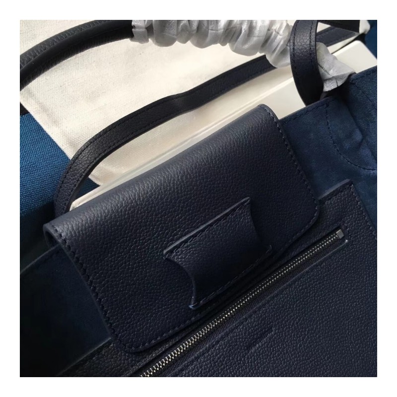 Celine Small Big Bag With Long Strap In Supple Grained Calfskin 189313