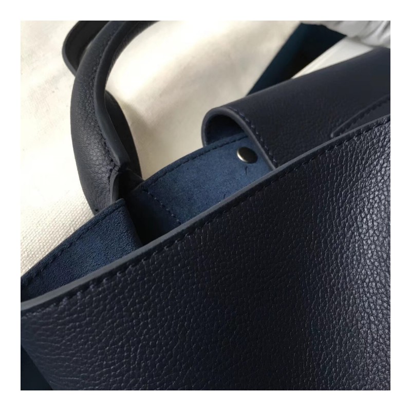 Celine Small Big Bag With Long Strap In Supple Grained Calfskin 189313