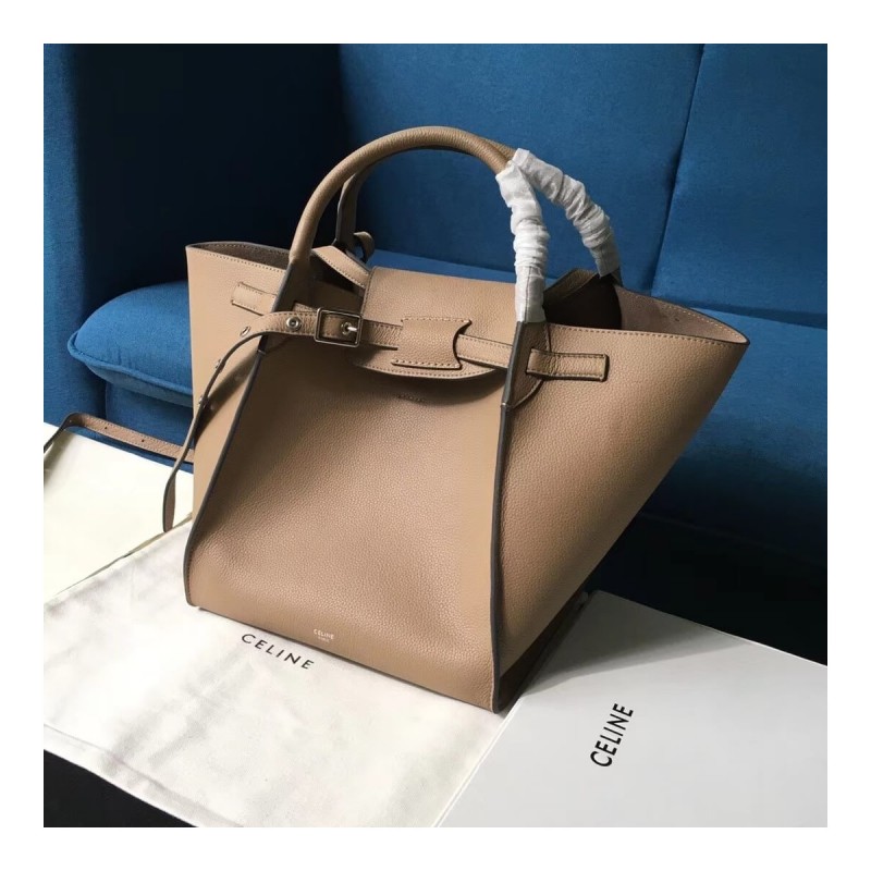 Celine Small Big Bag With Long Strap In Supple Grained Calfskin 189313