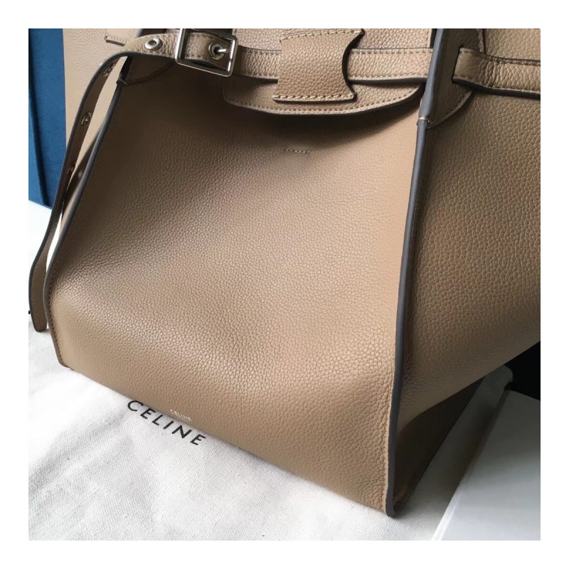 Celine Small Big Bag With Long Strap In Supple Grained Calfskin 189313
