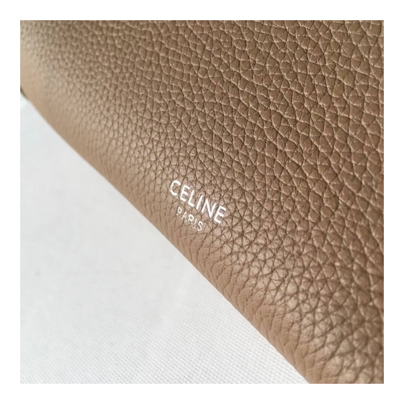 Celine Small Big Bag With Long Strap In Supple Grained Calfskin 189313