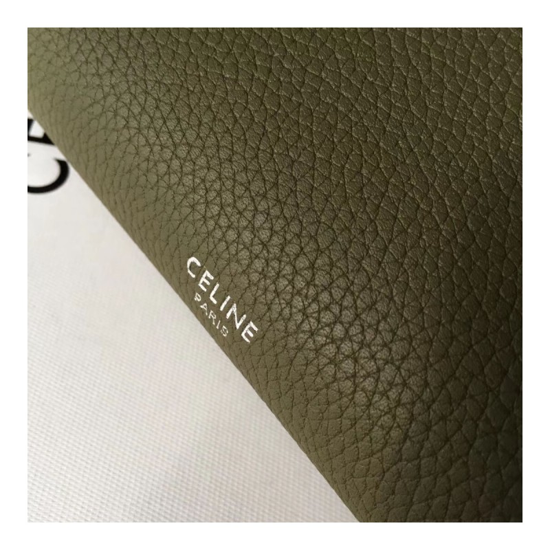 Celine Small Big Bag With Long Strap In Supple Grained Calfskin 189313