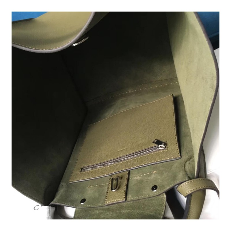 Celine Small Big Bag With Long Strap In Supple Grained Calfskin 189313