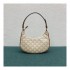 Celine Ava Bag In Triomphe Canvas 193952 White