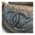 Chanel Grained Leather Hobo Bag B01960