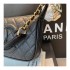 Chanel Grained Leather Hobo Bag B01960