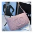 Chanel Grained Leather Hobo Bag B01960
