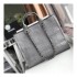 Chanel Deauville Tote 38cm Canvas Bag A66941 Ash Grey