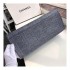 Chanel Deauville Tote 38cm Canvas Bag A66941 Grey Blue